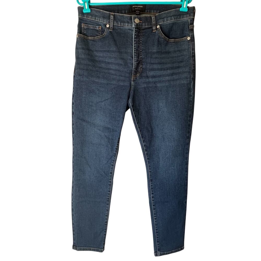 Banana Republic Universal Skinny Medium Wash Skinny Jean Size 4 (32-35)